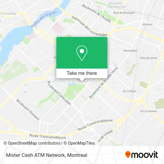 Mister Cash ATM Network map
