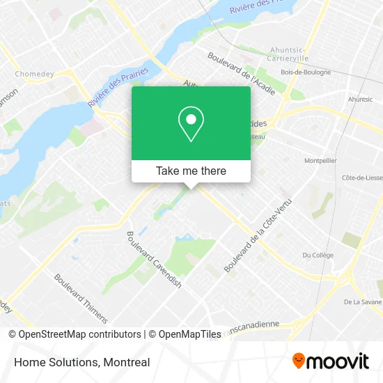 Home Solutions map