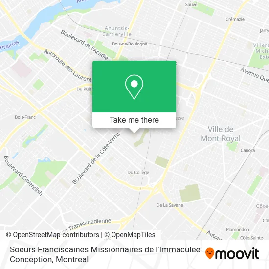 Soeurs Franciscaines Missionnaires de l'Immaculee Conception map