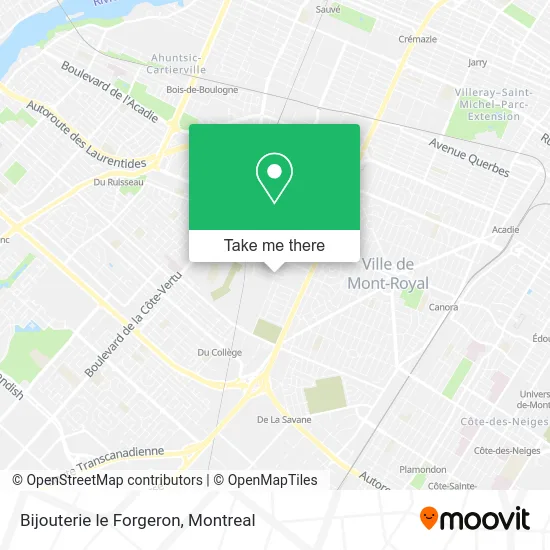 Bijouterie le Forgeron map