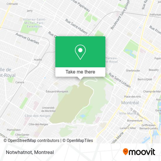 Notwhatnot map