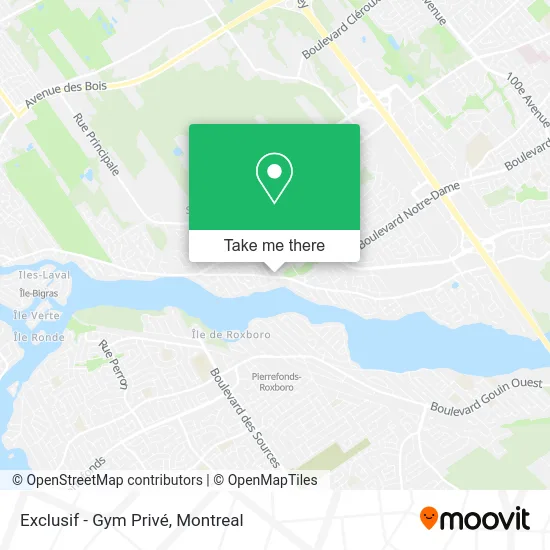 Exclusif - Gym Privé map