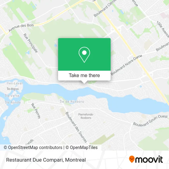 Restaurant Due Compari map