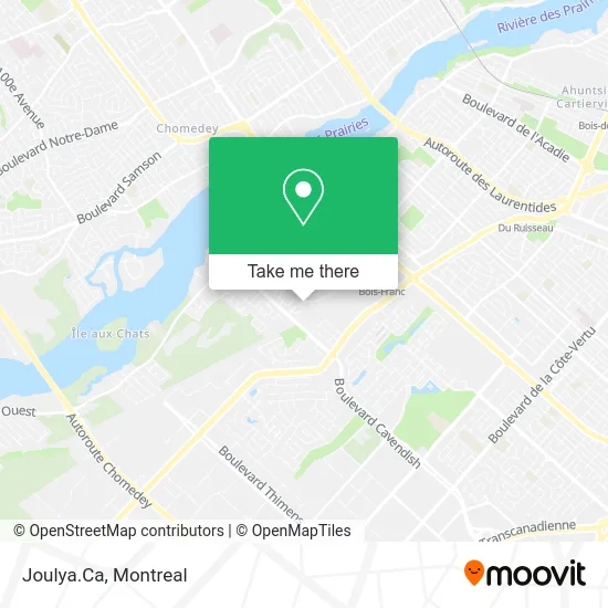 Joulya.Ca map