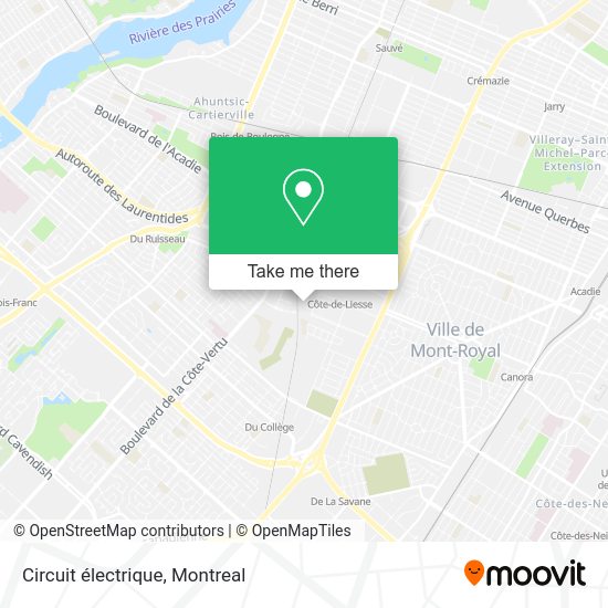 Circuit électrique map