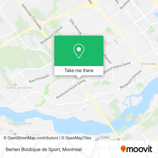 Berten Boutique de Sport map