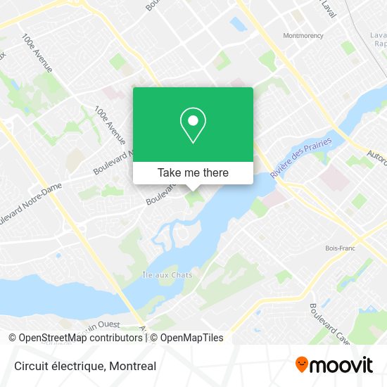 Circuit électrique map