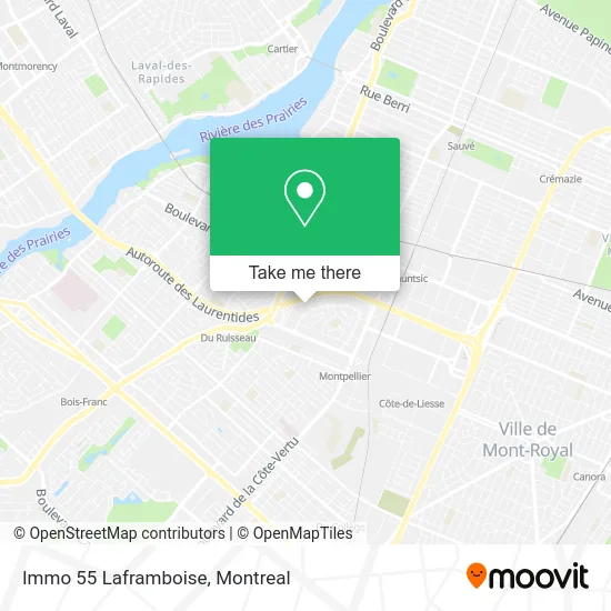 Immo 55 Laframboise map