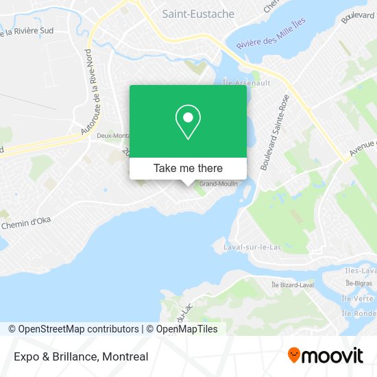Expo & Brillance map