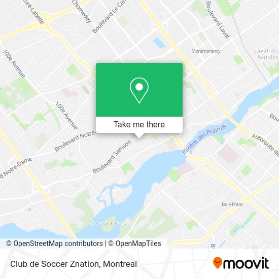 Club de Soccer Znation map