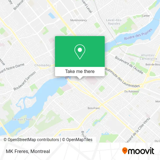 MK Freres map