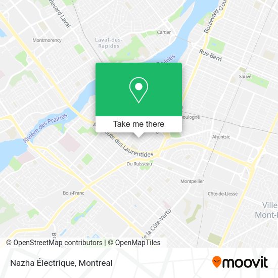 Nazha Électrique map