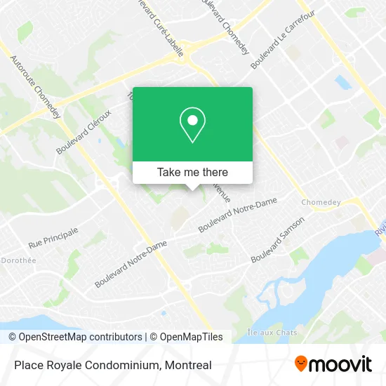 Place Royale Condominium map