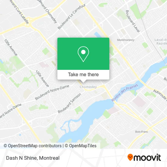 Dash N Shine map
