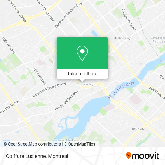Coiffure Lucienne map
