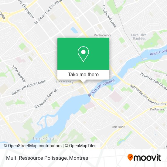 Multi Ressource Polissage map