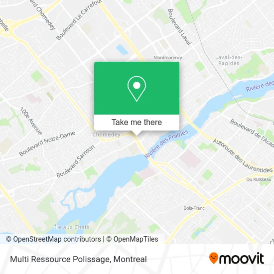 Multi Ressource Polissage map