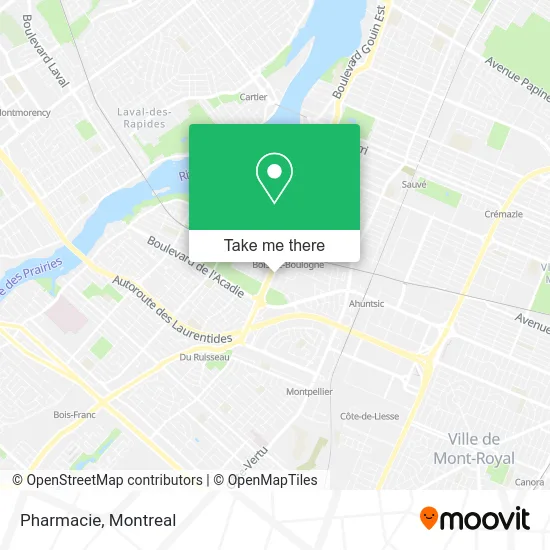 Pharmacie map