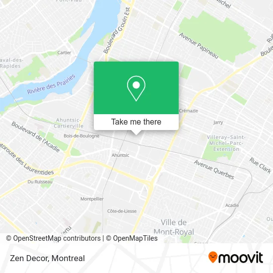Zen Decor map