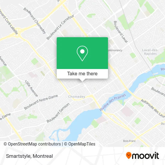 Smartstyle map