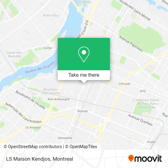 LS Maison Kendjos map