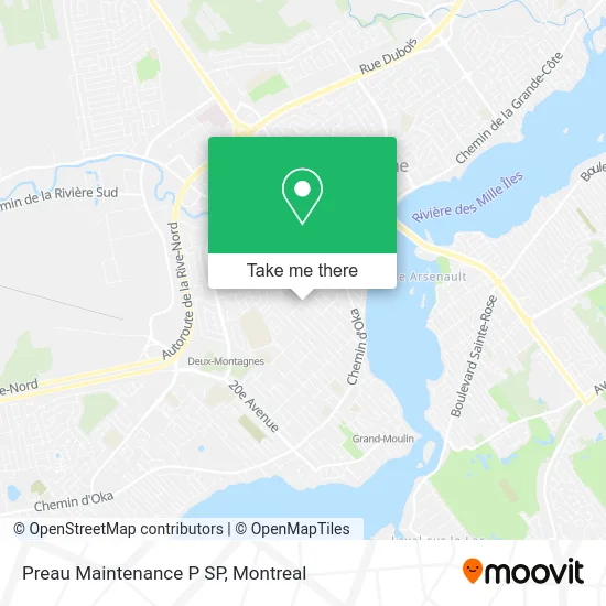 Preau Maintenance P SP map