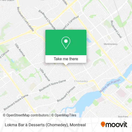 Lokma Bar à Desserts (Chomedey) map