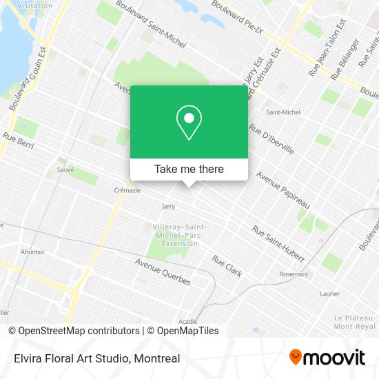 Elvira Floral Art Studio map