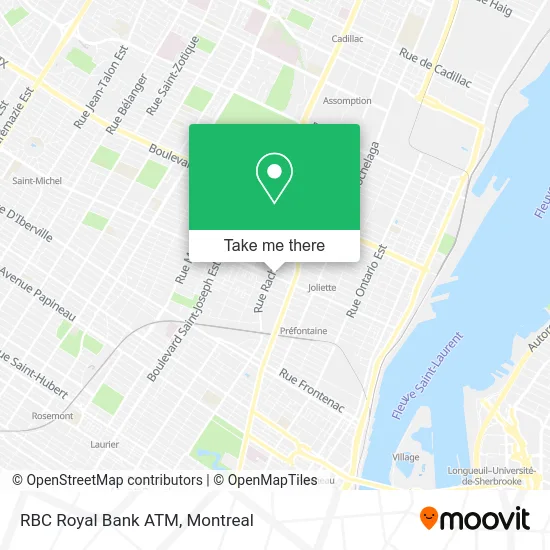 RBC Royal Bank ATM map