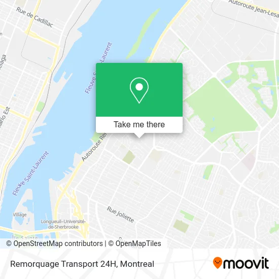 Remorquage Transport 24H map