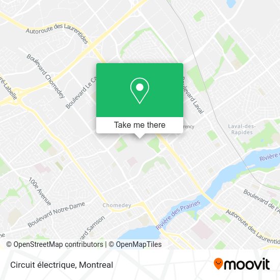Circuit électrique map