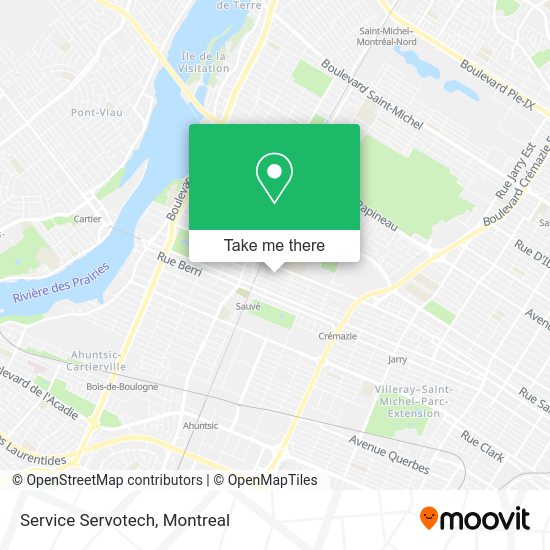 Service Servotech map