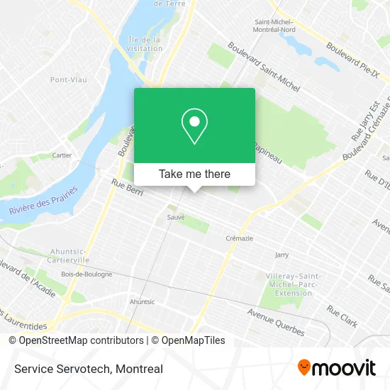 Service Servotech map