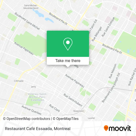 Restaurant Café Essaada map