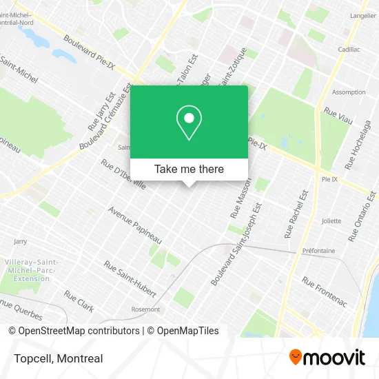 Topcell map