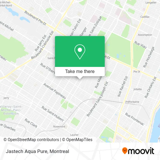Jastech Aqua Pure map