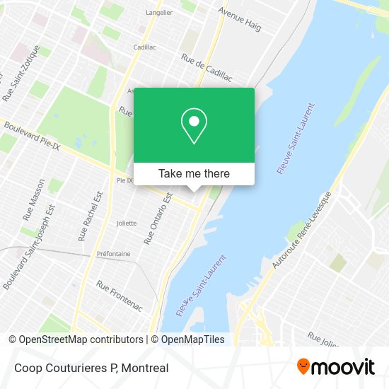 Coop Couturieres P map