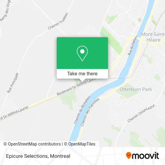 Epicure Selections map