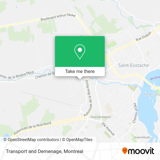Transport and Demenage map
