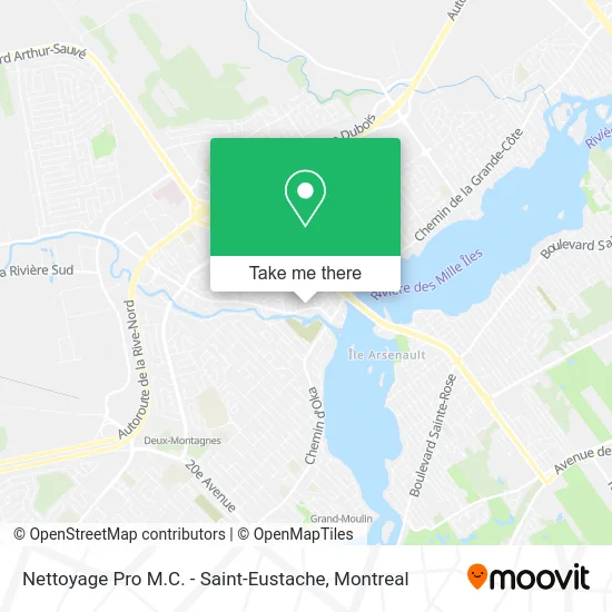 Nettoyage Pro M.C. - Saint-Eustache map
