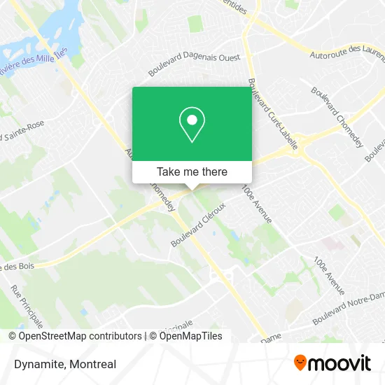 Dynamite map