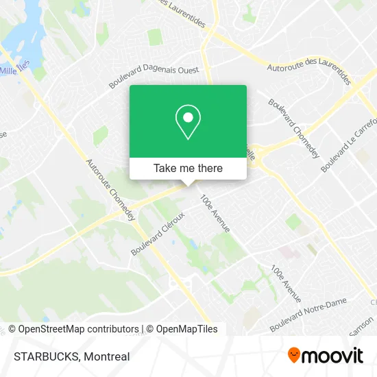 STARBUCKS map