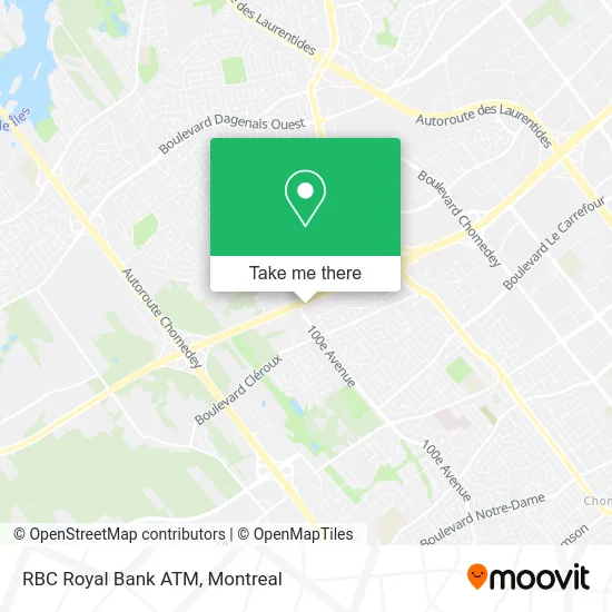 RBC Royal Bank ATM map