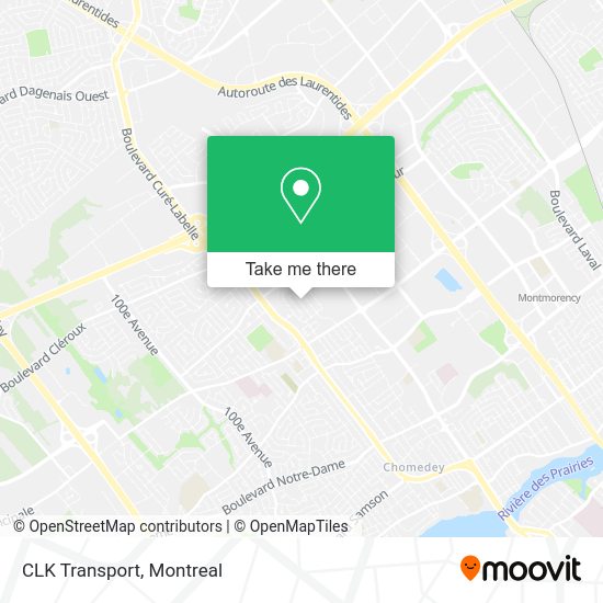 CLK Transport map