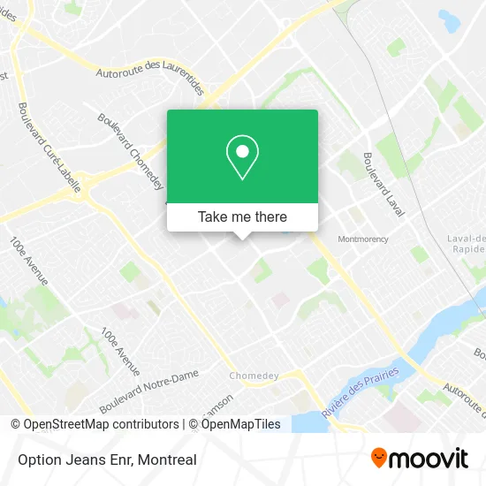 Option Jeans Enr map