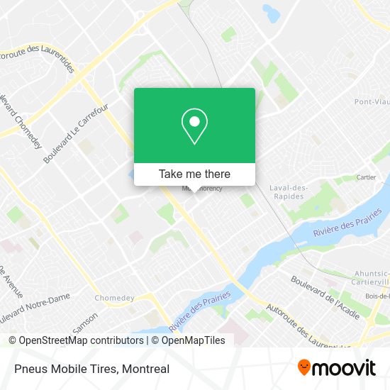 Pneus Mobile Tires map