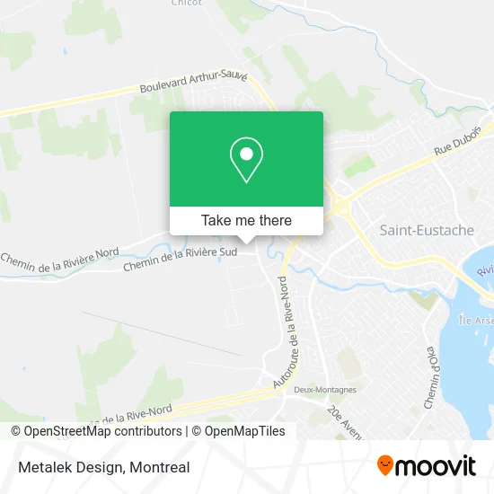 Metalek Design map