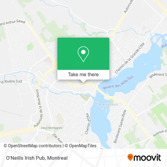 O'Neills Irish Pub map