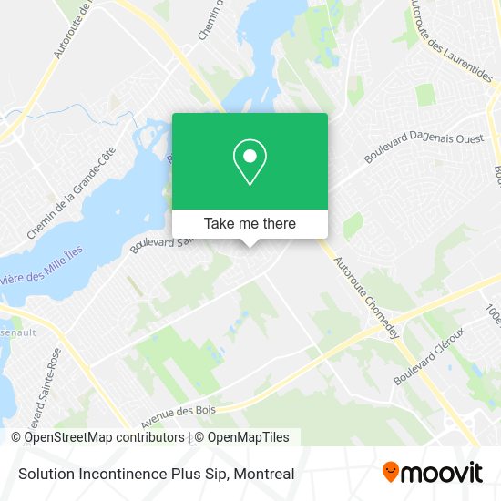 Solution Incontinence Plus Sip map