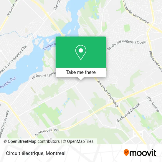 Circuit électrique map